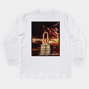 The Barrel of Life Kids Long Sleeve T-Shirt